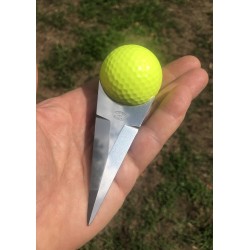 Couteaux à huitres Balle de golf jaune