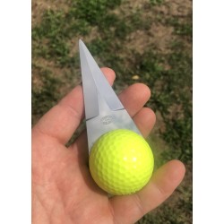 Couteaux à huitres Balle de golf jaune
