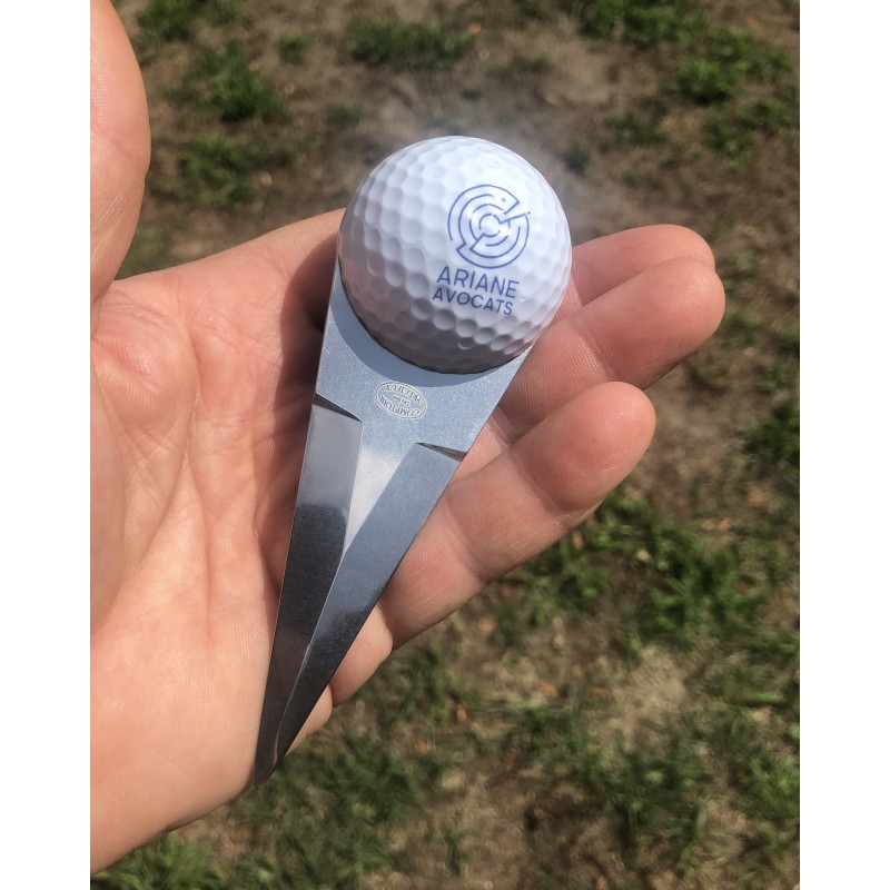 Couteaux à huitres Balle de golf personnalisée