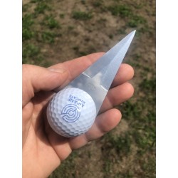 Couteaux à huitres Balle de golf personnalisée
