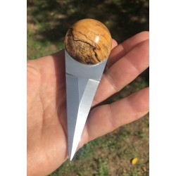 Couteaux à huitres MARRONNIER D'INDE  échauffé /  stabilisé 02