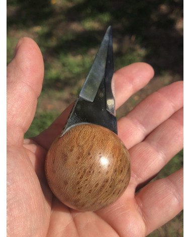 Couteaux à huitres BROUSSIN DE PLATANE  stabilisé  02