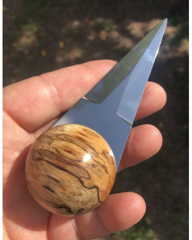 Couteaux à huitres BOULEAU  échauffé  stabilisé  02