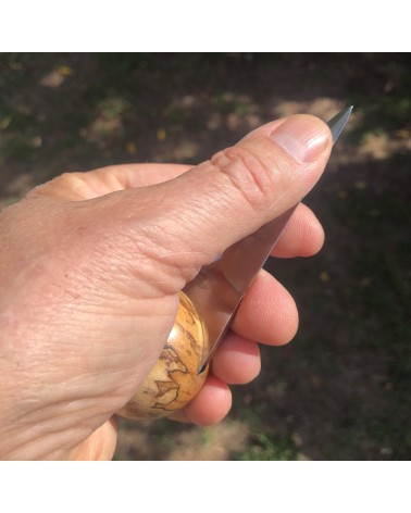 Couteaux à huitres BOULEAU  échauffé  stabilisé  02