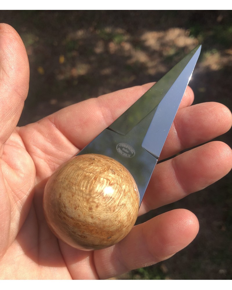 Couteaux à huitres BROUSSIN DE PLATANE  stabilisé  03