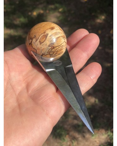 Couteaux à huitres BOULEAU  échauffé  stabilisé  03