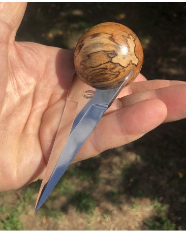 Couteaux à huitres BOULEAU  échauffé  stabilisé  03